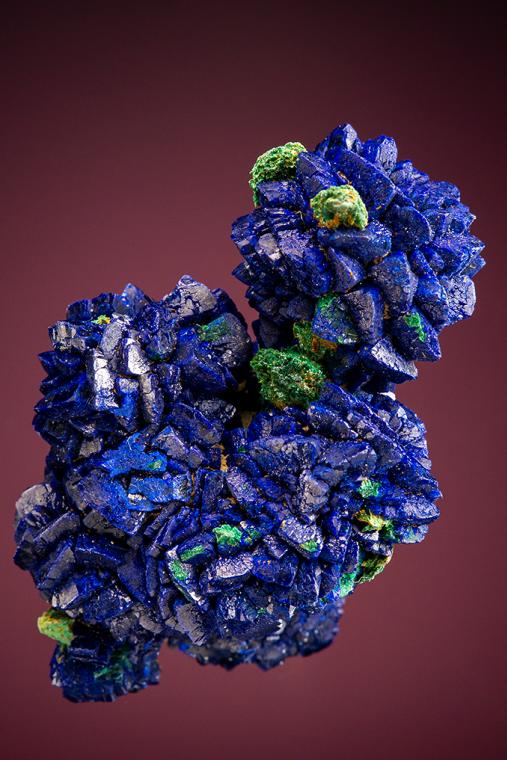 AZURITE with MALACHITE